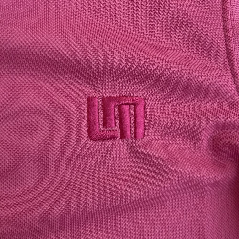 Loudmouth Ladies Essential Pink Polo Golf Short Sleeve Shirt NWT XSMALL XS - Picture 4 of 6